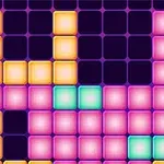 カラフルなブロックが格子状に配置されたイラスト。