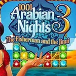 紫色の髪の女性が赤いドレスを着ており、背景にはカラフルな宝石が並んでいる。