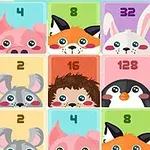 2048 Cuteness Edition is an HTML5 Skill Game