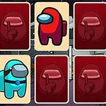 赤と青の宇宙服を着たキャラクターが描かれたカードと裏面が赤いカードが並んでいる画像。