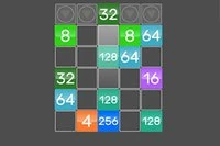 Keep merging the blocks in this fun online 2048 style game
