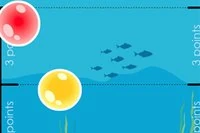 Bubble fun game, where you need to tap to pop bubbles