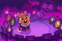 An evil wizard has trapped all of these poor bunnies in some enchanted cards