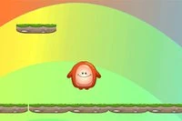 This time Chaki jump over platforms in the sky
