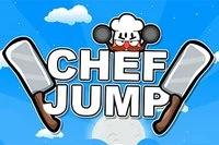 The chef is panicking: knives are flying all around and the blades are sharp!