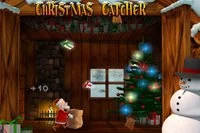 The roof of Santa's house went down!
