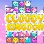 カラフルな顔のついたブロックが並んでおり、中央に大きく「CLOUDY KINGDOM 3」と描かれています。