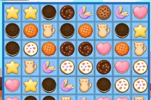 Catch fast-falling cookies and sweets!