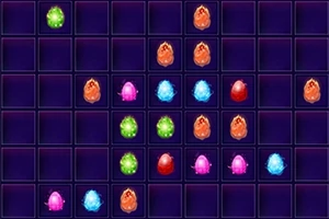色とりどりの宝石のようなアイテムが並ぶグリッド。