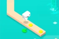 Can you make it across without falling into the endless lake?