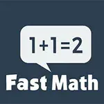 吹き出し内に「1＋1＝2」と書かれた数学に関連するデザイン。