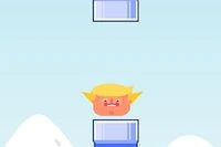 Flappy Trump is a fun casual game similar to flappy bird
