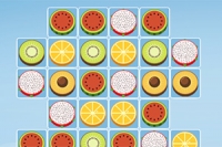 Switch and swap candies in different fruit shops