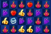 Swap pieces of fruit to clear the puzzle and score!