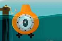 Use the submarine to find the treasure!