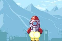Try to fly as high as possible with your rocket