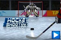 Shoot the puck with strength and precision and defeat the goalkeeper!