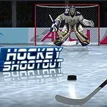 Shoot the puck with strength and precision and defeat the goalkeeper!
