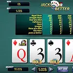 Enjoy this stylish HTML5 video poker casino game