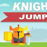 騎士のキャラクターが剣と盾を持ち、背景に山がある。