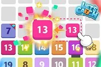 Puzzle block number game for your mind, simple rules, just drag and match