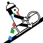 Draw a line and ride on it
