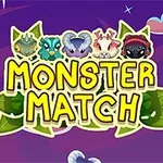 カラフルなモンスターたちと「MONSTER MATCH」という文字が描かれたデザイン。