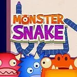 カラフルなモンスターたちと「MONSTER SNAKE」の文字が描かれたイラスト。