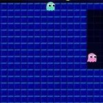 Minion Stuart is captured in this classic Pac-Man game