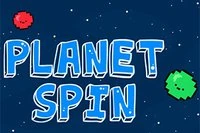 Rotate the planet in a circle to match the colored asteroids with the same