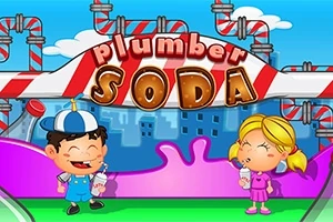 Help the soda flow from one side to the other by fixing the pipes