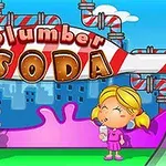 Help the soda flow from one side to the other by fixing the pipes