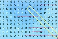 Pretty word search puzzle game