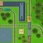 Guide trains through intersections without crashing
