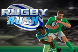 Rugby Rush is a HTML5 Sport Game