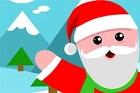 Help Santa ski for as long as possible in this fun high score game!