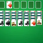 Klondike game with Hidden Cards