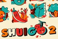 In Shuigo 2 you must connect 2 similar tiles