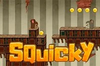 Squicky is an HTML5 Platform Game