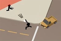 Attempt to be the last stickman standing in this crazy online battle royale game