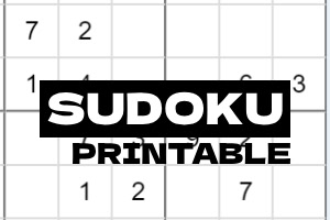 Sudoku of medium difficulty