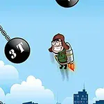 The game is freely inspired to the popular game Swing Copter