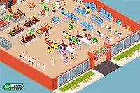 Be a supermarket manager as you try to make as much money as you can