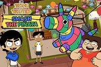 Victor and Valentino love to play with pinatas and collect candies