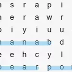 Word Search is a HTML5 Word Game