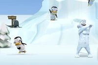 Hit the penguin as far as you can!