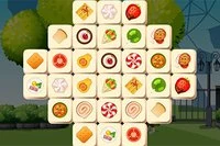 Simplified classic Mahjong game with a FOOD theme